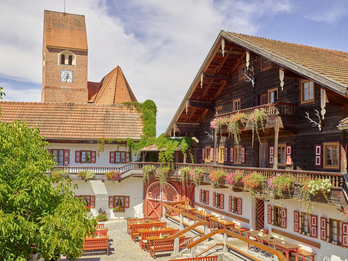 Hotel Gutshof Uttlau Haarbach Esterno foto